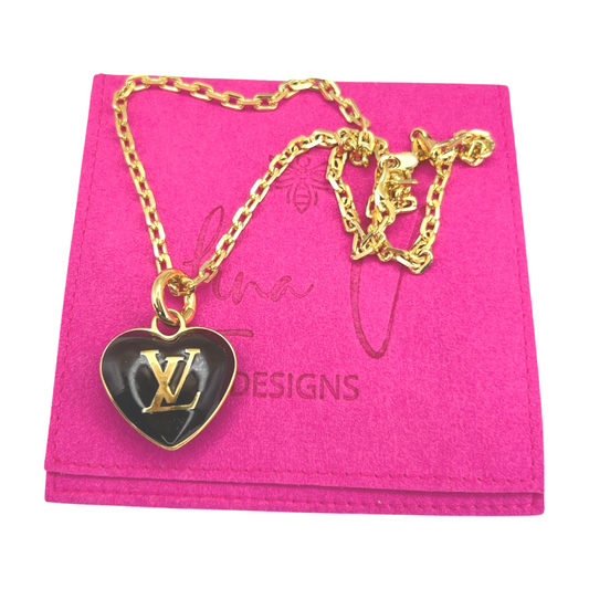 Lv 2025 gold pendant