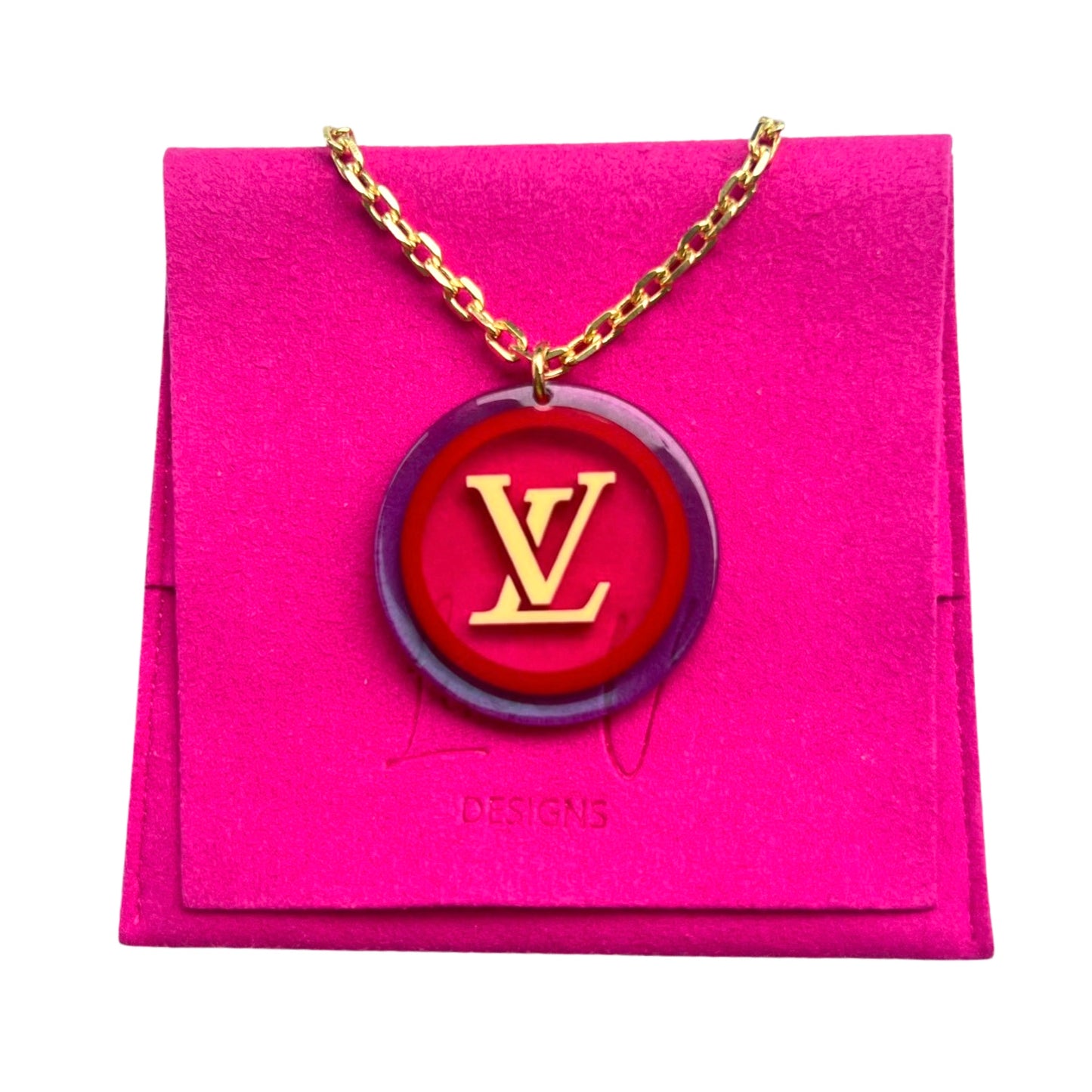 Louis Vuitton LV Charm Clover Pendant Necklace