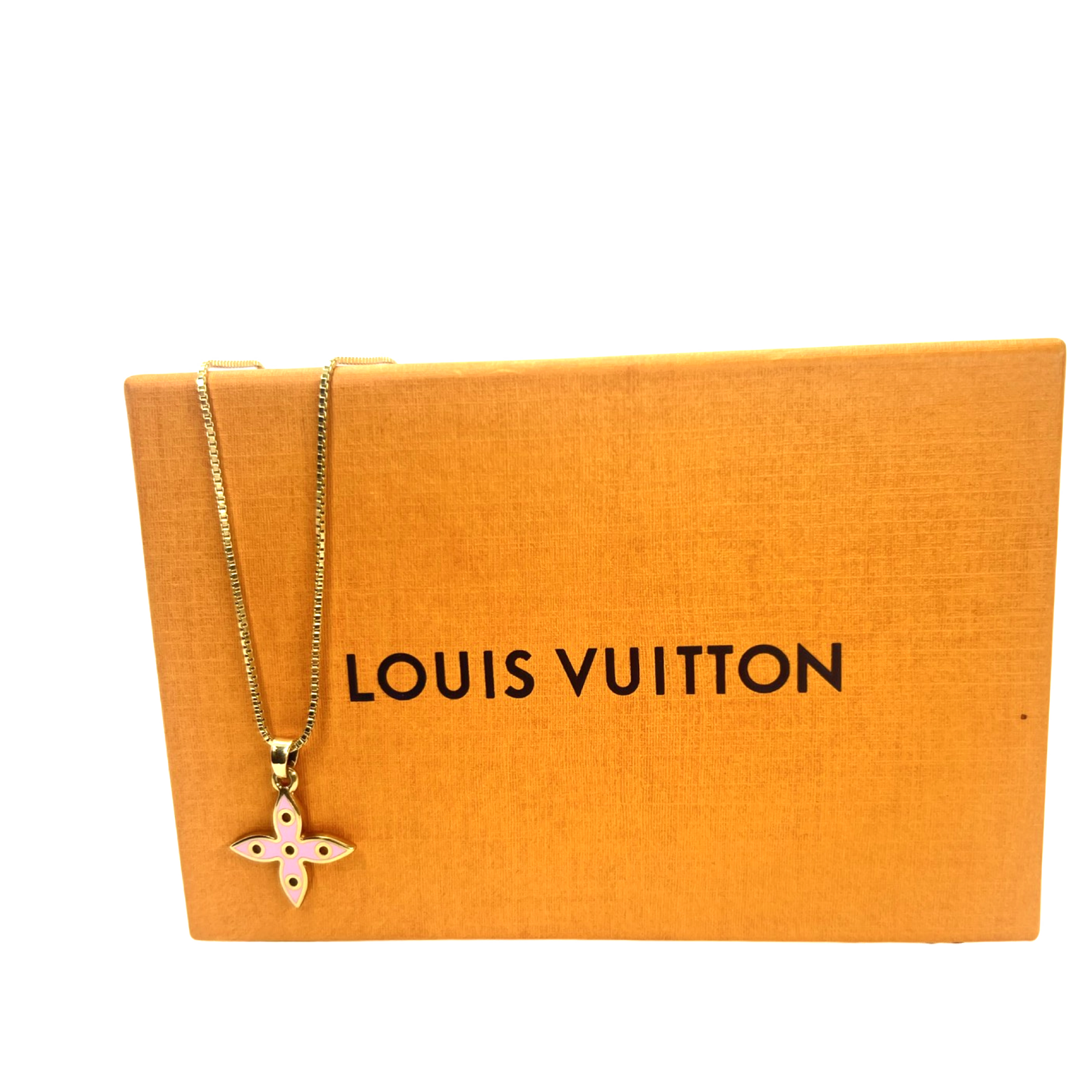 Louis Vuitton Flower Full Long Necklace Settings